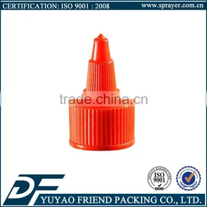 China-made 20mm 24mm 28mm Plastic Twist Top Cap for Empty Bottle thumbnail-3