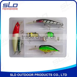 Fishing Hard Lure Bait Assortment Kit in Plastic Box thumbnail-1