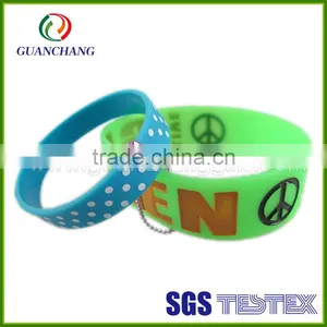 GPS Tracking Silicone Wristband Silicone Bracelet thumbnail-1