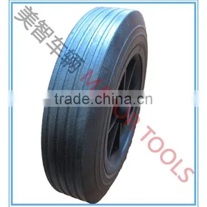 9x2 Solid Rubber Wheel With Plastic Rim thumbnail-2