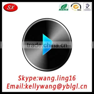 Guangdong Factoy Customized Stainless Steel Press Button, Push Button, Play Button Pass RoHS/ISO thumbnail-2