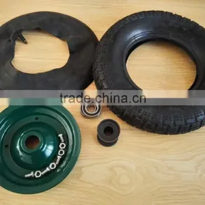 3.50-7 Steel Wheel Rims/Wheelbarrow and Hand Trolley Steel Wheel Rim 10 Inch thumbnail-2