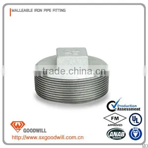 1-1/4" Electrical Galvanized Male Beaded Plug thumbnail-4