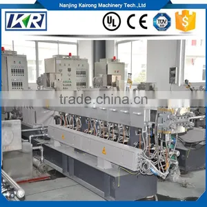 Nanjing Haisi Two Stage Carbon Black Masterbatch Compounding Extruder Machine thumbnail-1