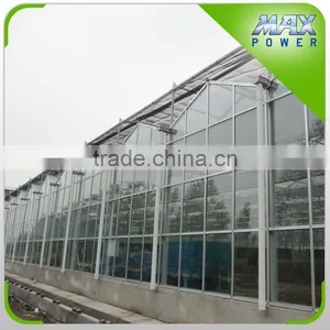 Multi-span Agriculture Glass Greenhouse thumbnail-2