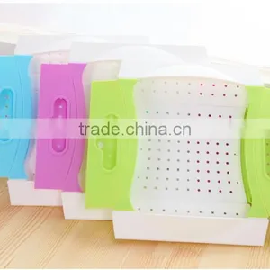 Kitchen Plastic Folding Plastic Fruit Vegetable Basket Dropping Water Basket Vegetables Drop thumbnail-3