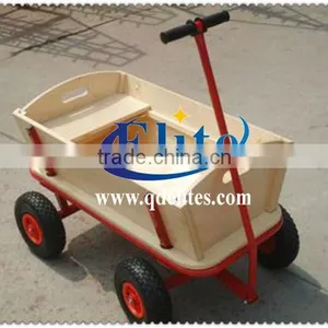 Four-wheel Wheel and Tools Usage Folding Beach Wagon thumbnail-1