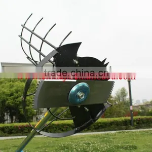 Hand Push Type With Tyre Brush Cutte/rWheat Harvester 40.2 cc Mini Rice Harvester/brush Cutter thumbnail-2