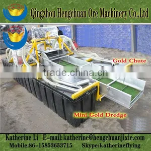 Beneficiation Small Gold Dredging Boat for Sale thumbnail-1