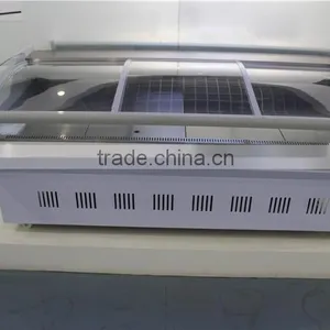 Flat Door Direct Cooling System Display-series in the Supermarket Freezer /in the Supermarket Freezer /Ktv Supermarket Freezer thumbnail-3