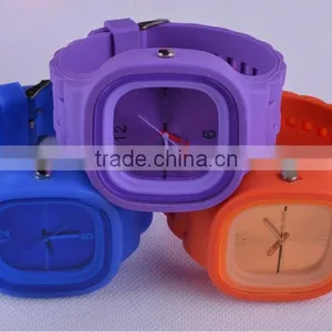Dirt-proof Youth Induviduality Lovely Safety Ss.com Vintage Quartz Silicone Watches thumbnail-1