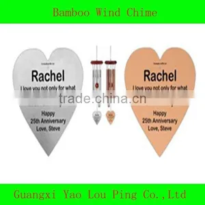 Heart-shaped & Aluminum Wind Chime For On Sale thumbnail-1