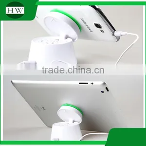 2in1 Flip Folding Adjustable Silicone Sucker Holder Music Powered Amplifier Mobile Phone Sound Box Mini Speaker Portable Speaker thumbnail-2
