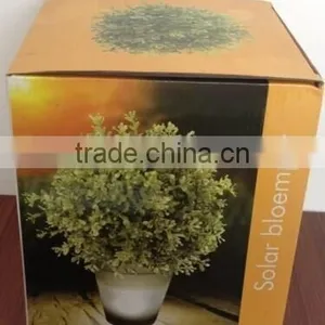 Solar Flower Pot Solar Planter Pot Plastic Solar Flower Pot thumbnail-1