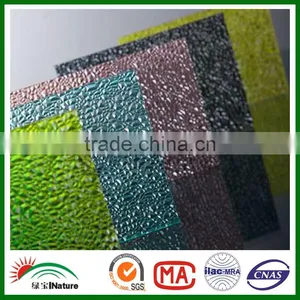 Polycarbonate Embossed Sheet for Decoration Board.Plastic Wall Panel Diamonad Sheet.Bathroom Board Polycarbonate Diamonad Sheet. thumbnail-3