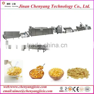 Fully Automatic Manufacturing Breakfast Cereals Machine Cereal, Corn Flakes Machine, 120kg -500kg/h Corn Flakes Processing Line thumbnail-4
