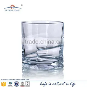 290ML Unique Weight Thick Crystal Cheap Wine Glasses Wholesale Glasses thumbnail-1