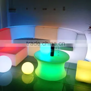 LED Living Room Sofas Light& Bar Lighting Sofa With Cushion thumbnail-2