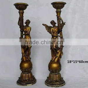 Polyresin Figurine Arts Polyresin Candle Holder thumbnail-1