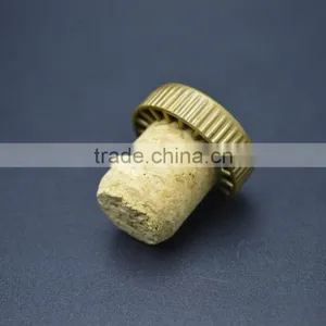 Plastic Top Wood Cork for Glass Wine Bottle Stopper thumbnail-5
