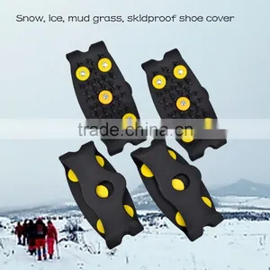 Winter Skid Resistance Silicone Crampons Safety Shoes thumbnail-1