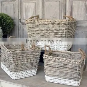 2016 New Cheap Slim Storage Basket With Handmade thumbnail-1