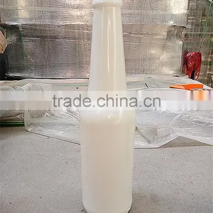Hot Sale! Blue Glass Beer Bottle With 300ML, Customized Logo thumbnail-2