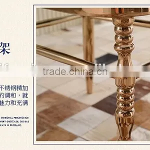 Quality Polished Rose Golden Stainless Steel Luxury Modern Chiavari Tiffany Chair LQ-SSC001R thumbnail-5