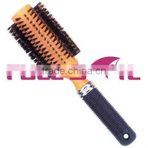 Wood Round Hair Brush thumbnail-1