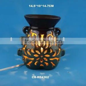 Ceramic Oil Burner-Constant Temperature Electric Ceramic Wax Warmer for Soy Wax thumbnail-1