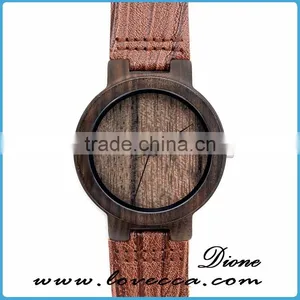 Private Label Watch Handmade Customized Classic Oem Wood Watch thumbnail-1