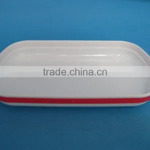 Rotable Large Plate,Two-tone Food Grade Inflight Plate thumbnail-1