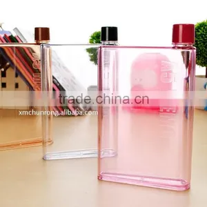 Clear Notebook Shape Plastic Drinking Water Bottle thumbnail-1