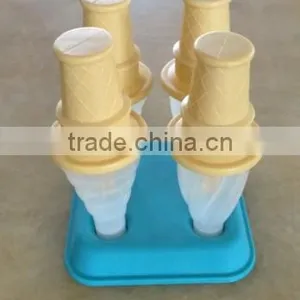 Set of 4pcs Ice Cream Popsicle Maker and Lolly Pop Molds thumbnail-2