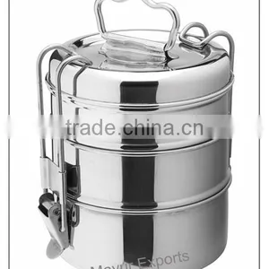 Stainless Steel Tiffin - 4-tier thumbnail-2