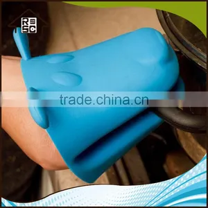 NBRSC Silicone Kitchen Baking Oven Heat Resistant Glove Pot Plate Holder Mitt Tool thumbnail-1