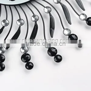 2016 European Style Home Decration Diy Metal Wall Clock thumbnail-5