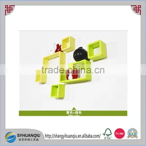 Wall Mounted MDF Wooden Decorative Floating Wall Shelf thumbnail-1