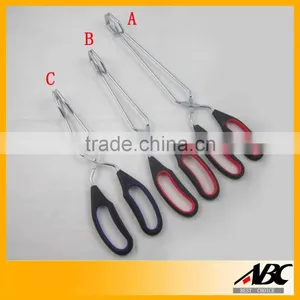 New Style Soft Grip Handle Kitchen Bread Tong thumbnail-1