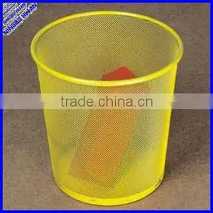 Metal Mesh Waste Basket for Both Home and Office thumbnail-1