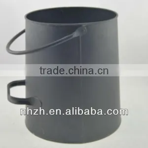 Garden Fountain Matte Black Big Coal Hod thumbnail-1