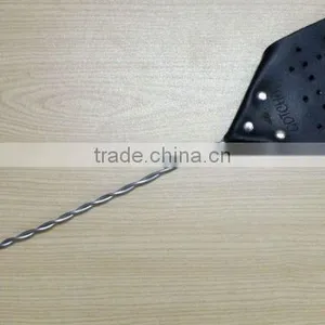 Leather Fly Swatter With Metal Wire Handle thumbnail-2