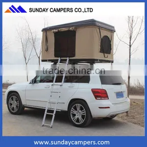 4x4 Outfitters Car Roof Offroad Hard Shell Pop up Tent thumbnail-1