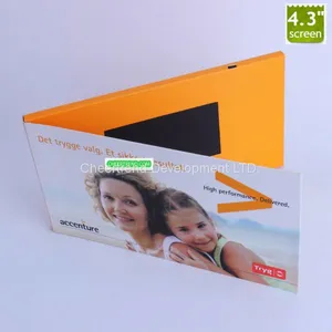 Factory Super Favorable 2.4/2.8/3.5/4.3/5/7 Inch Tft Lcd Advertising Video Greeting Brochures/video Business Card thumbnail-1