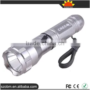 AT-700 XP-E LED 650 Lumens 3 Mode Button Switch LED Flashligth Torch thumbnail-1