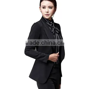 65% Polyester 35% Viscose Fabric Business Office Uniform Designs For Fat Women thumbnail-2