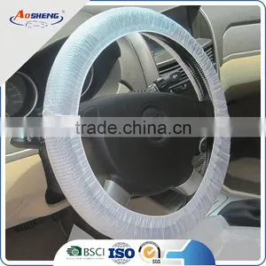 Wholesale Cheap pe Disposable Plastic Car Seat Cover Steering Wheel Cover thumbnail-1