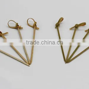 Factory Supply Fasion Disposable Bamboo BBQ& Fruit Pick ,skewer Stand for Bar thumbnail-4