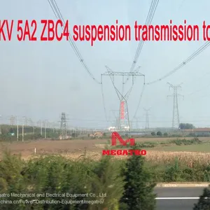 MEGATRO 500KV 5A2 ZBC4 Suspension Transmission Tower thumbnail-1
