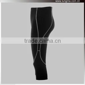 Custom Thermal Compression Capri Pants thumbnail-4
